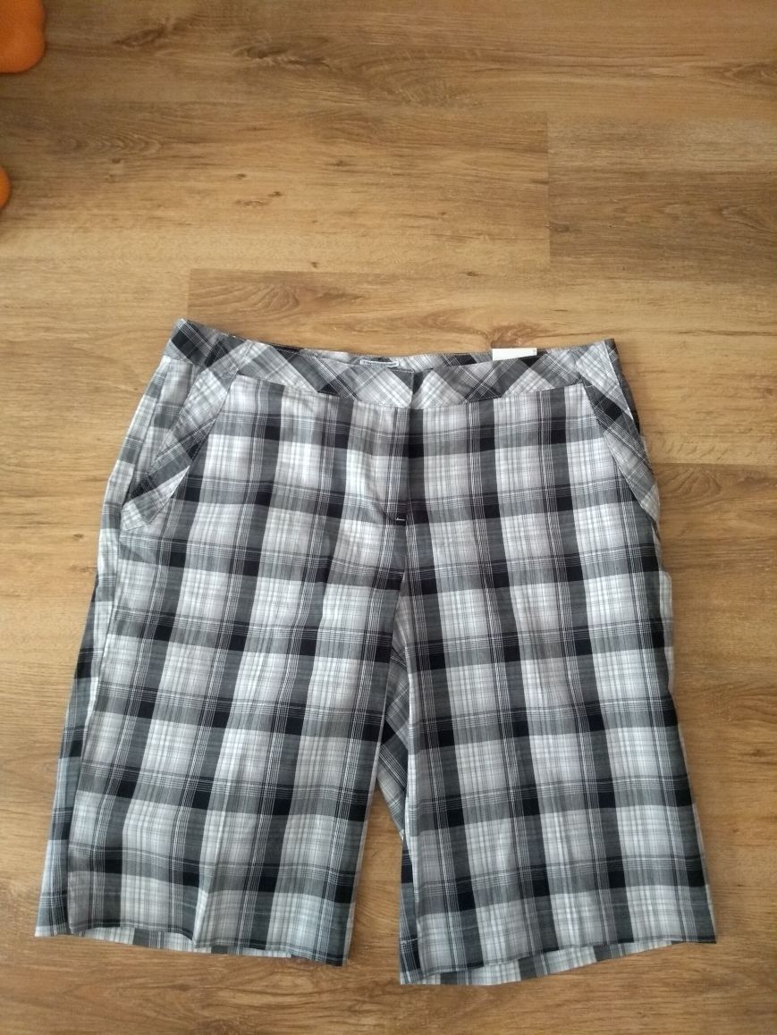 Krótkie spodenki Izod Golf Classiix 12 Nowe L xl spodnie kratę męskie