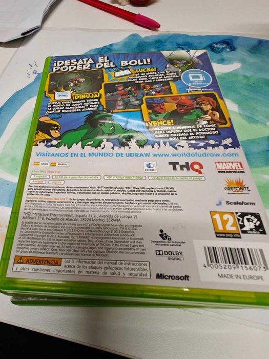 Jogo Xbox 360 – Marvel Super Hero Squad: Comic Combat (uDraw)