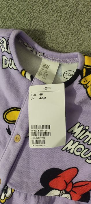 Cienki kombinezon w myszkę Miki