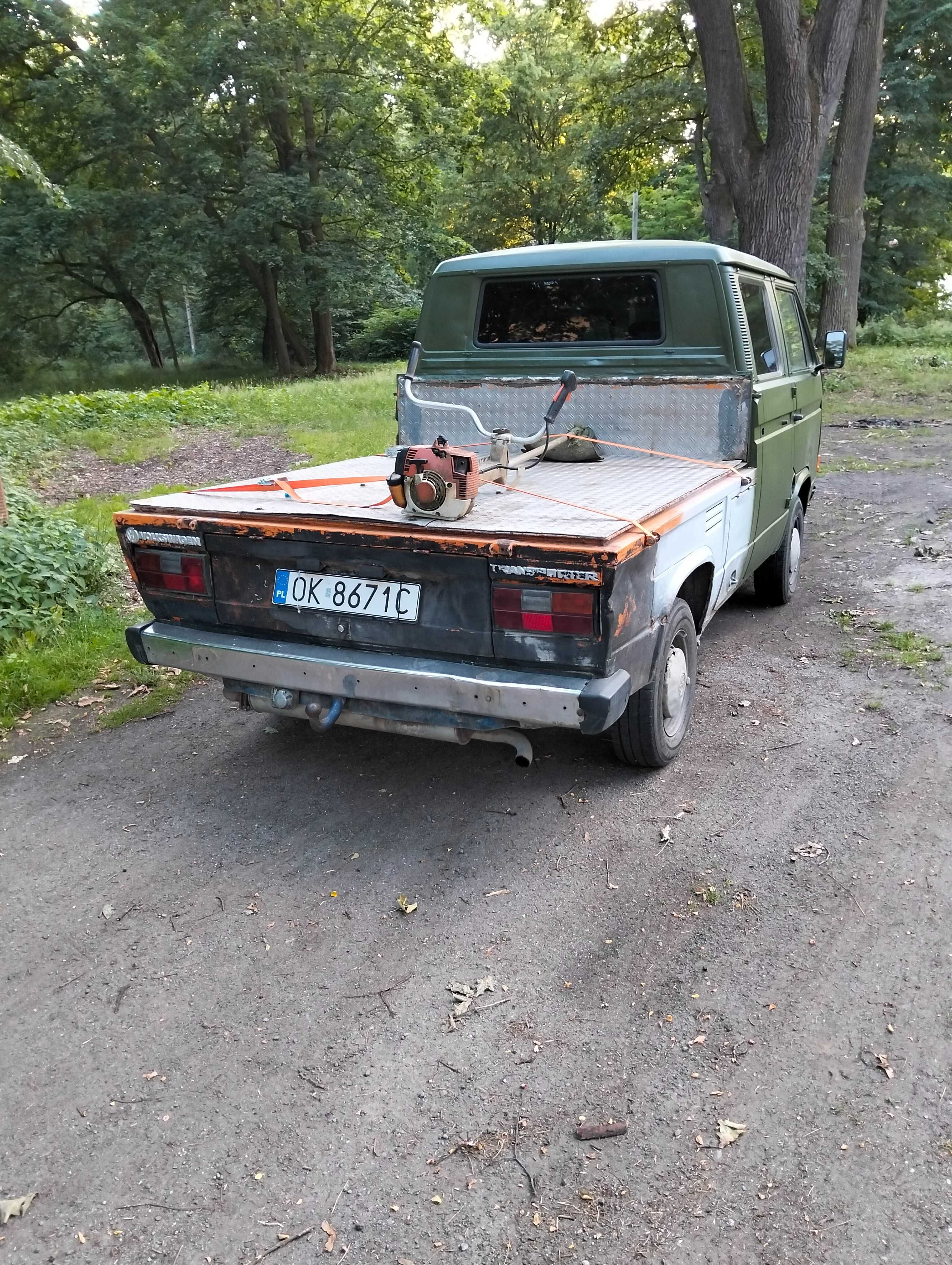 VW t3 doka 1,7d jeżdżący zarejestrowany