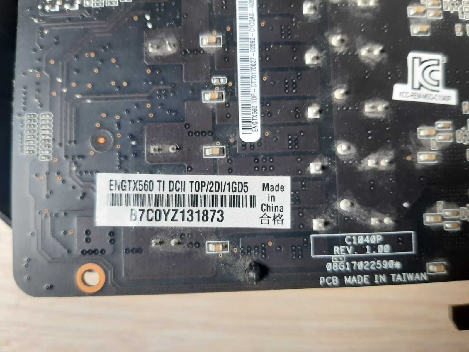 Відеокарта Asus PCI-Ex GeForce GTX 560 Ti DC II