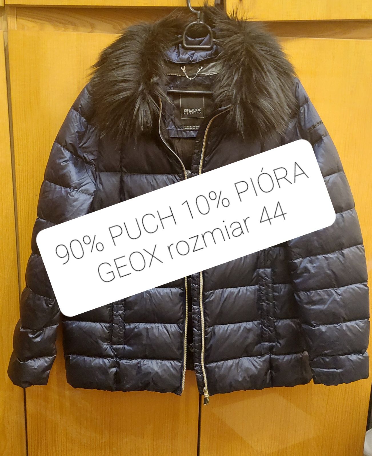 Kurtka puchowa Geox Respira 44 puch pierze