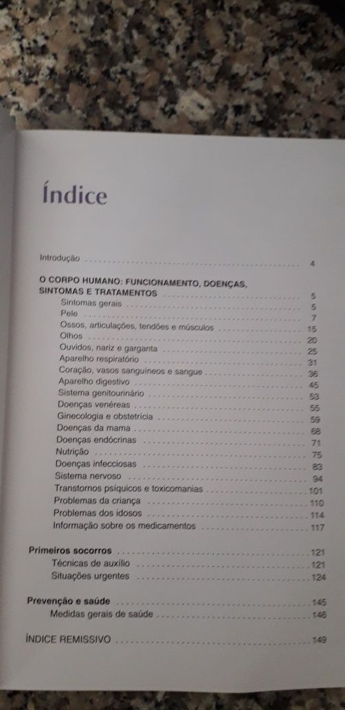 Guia médico e de primeiros socorros portes incluidos