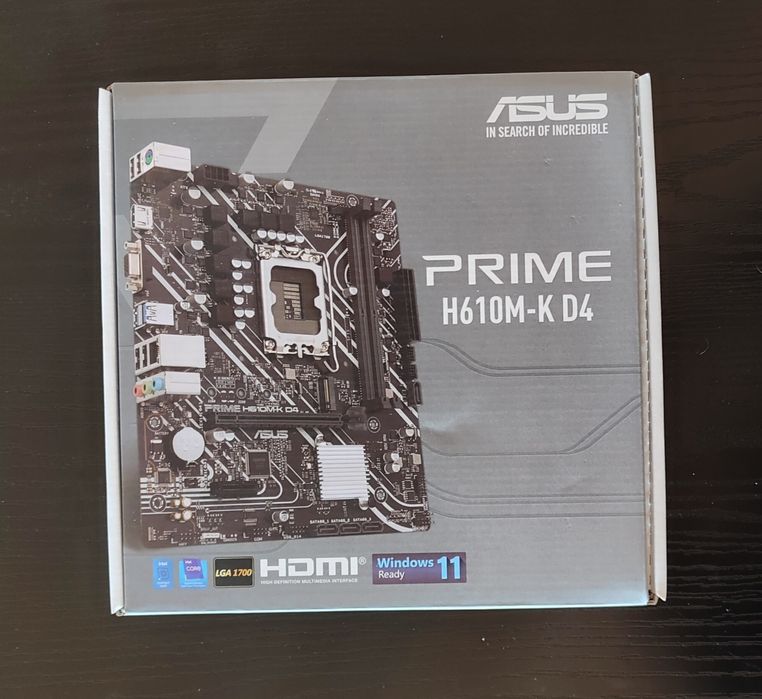 Motherboard ASUS Prime H610M-K D4 -  LGA1700