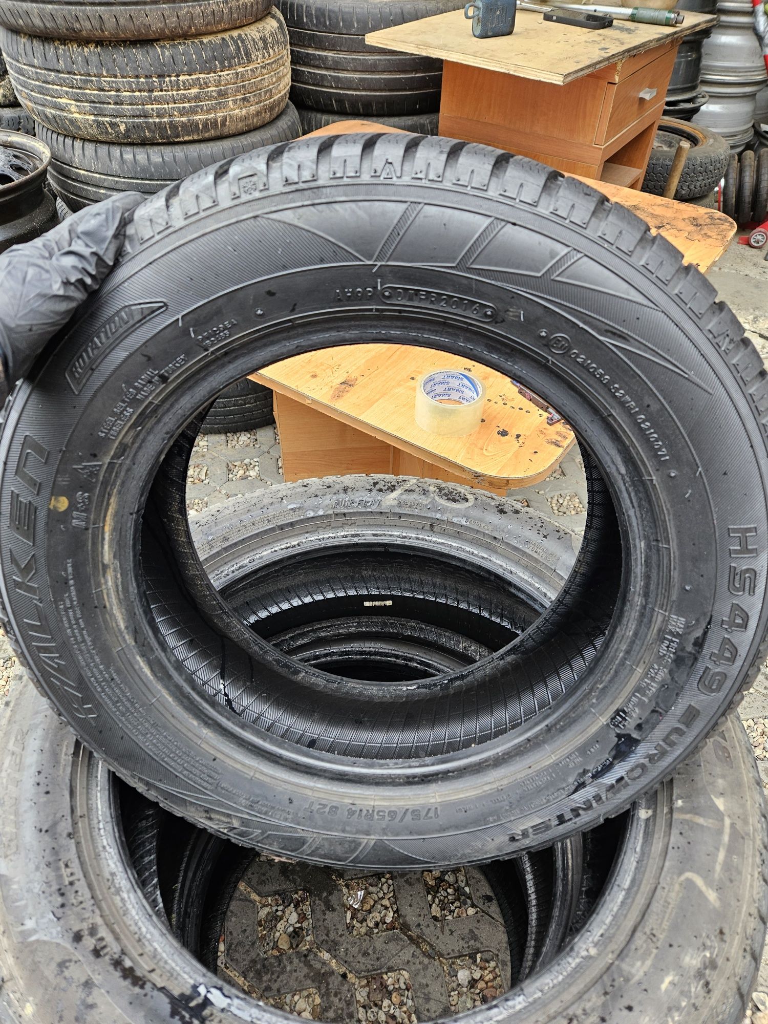 Falken 175/65 r14 EuroWinter HS449 /// 7,2mm!!! Wysyłka