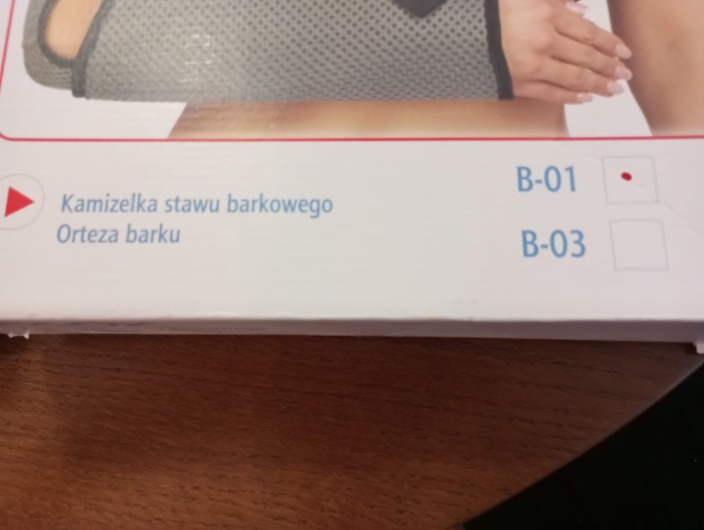 Orteza barkowa kamizelka stawu barkowego Neox M