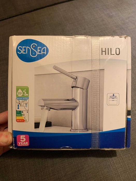 Torneira em aço inoxidável nova Sensea