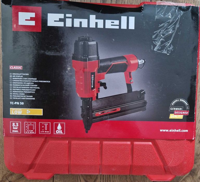 Marka: Einhell
Stan: Powystawowy

Gwoździarka Einhell 13-40mm