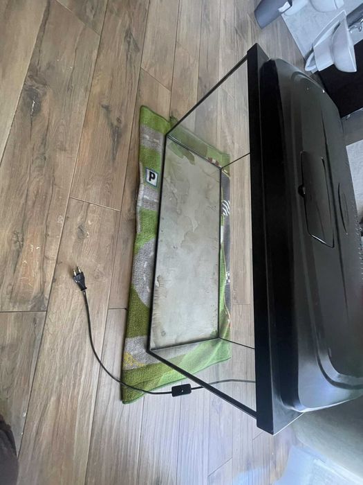 akwarium dla żółwia z lampą