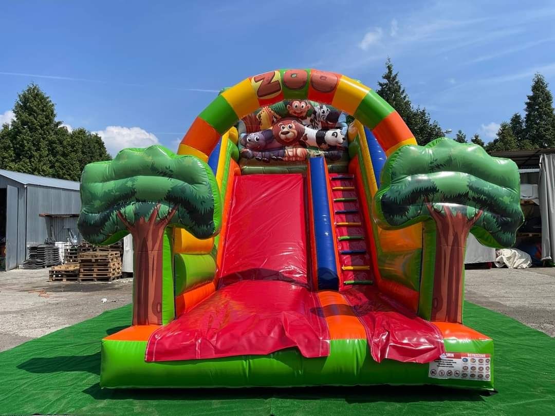 Wynajem zjeżdżalni dmuchanych skakance kule wipe out animacje wata pop