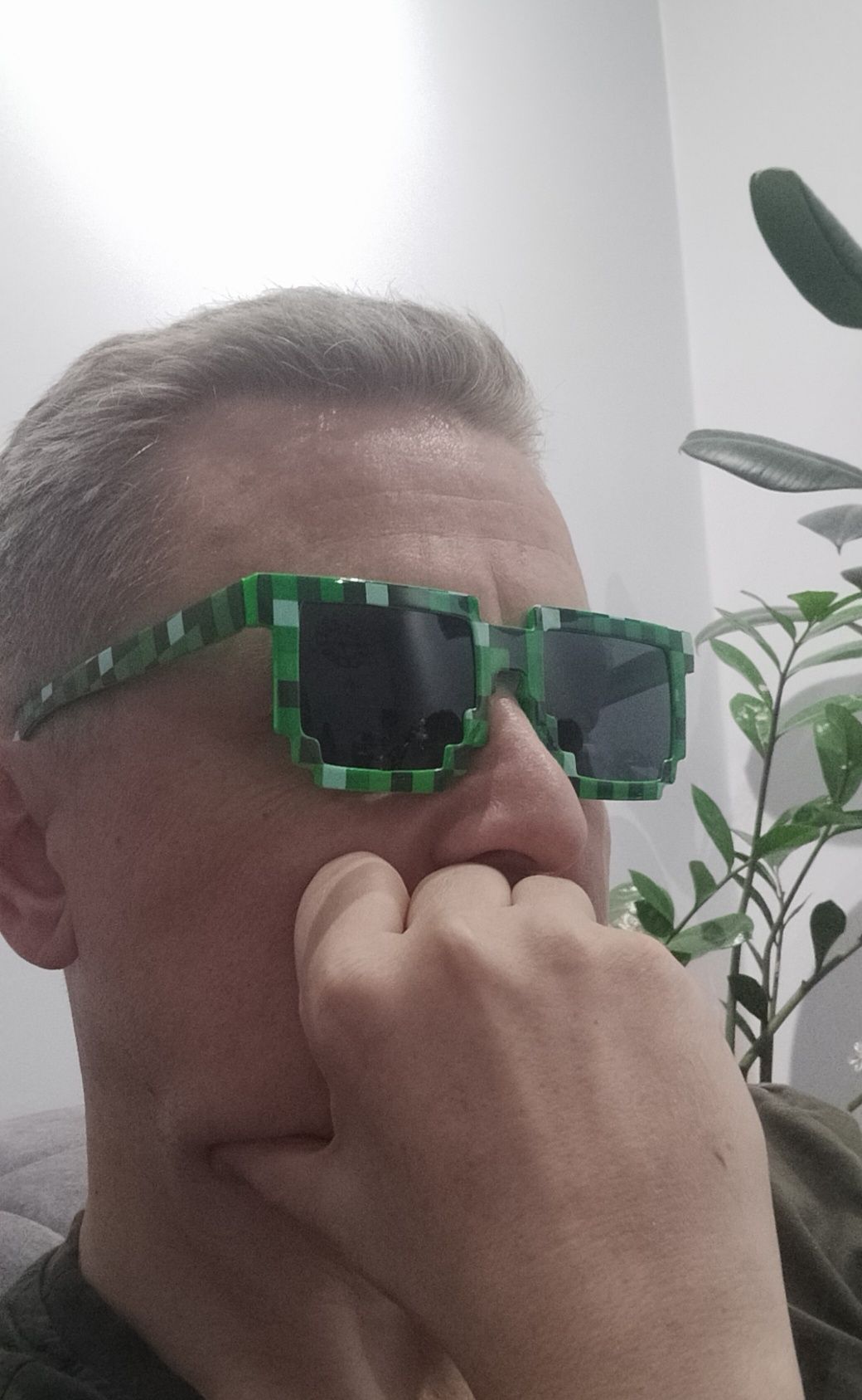 Okulary Piksel Minecraft