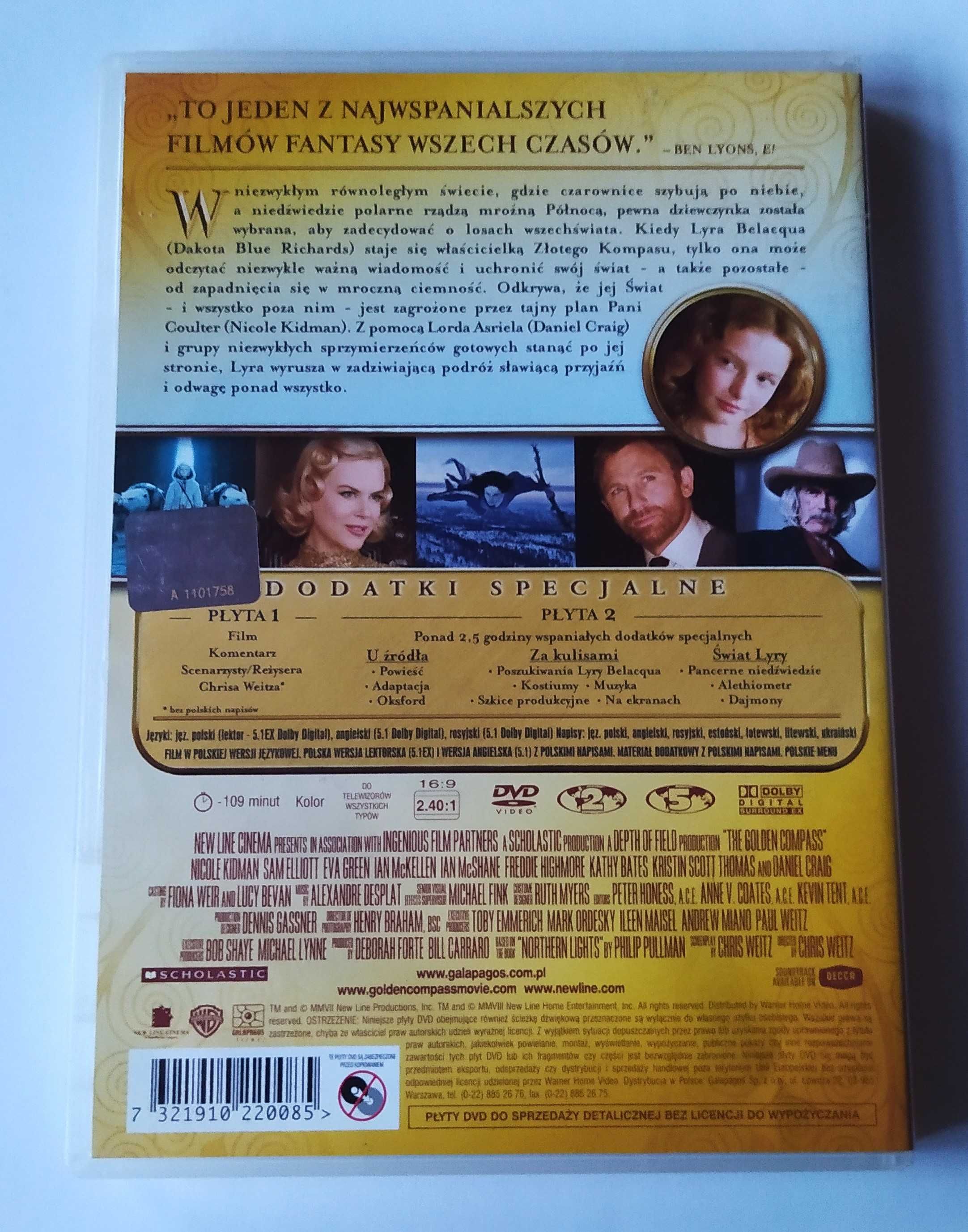 Złoty Kompas 2 x DVD