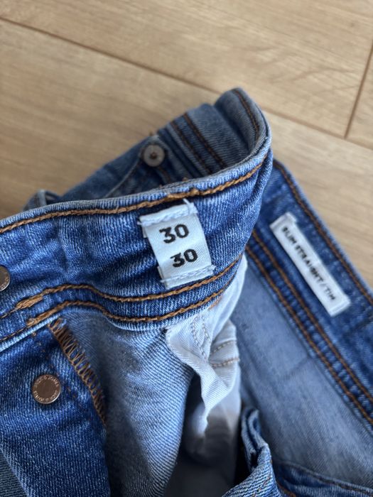 Jeansy męskie straight fit