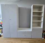 Zestaw mebli młodzieżowych z szafą IKEA Platsa