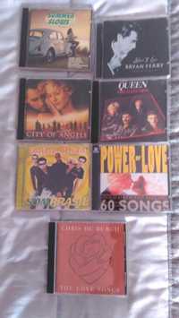 Vários CDs de música
