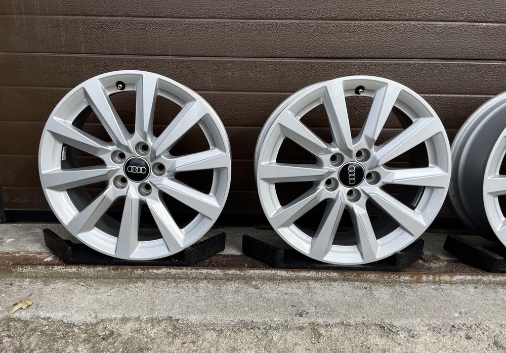 4x felgi aluminiowe 5x100 r16 et40 6,5J Alufelgi Oryginalne AUDI