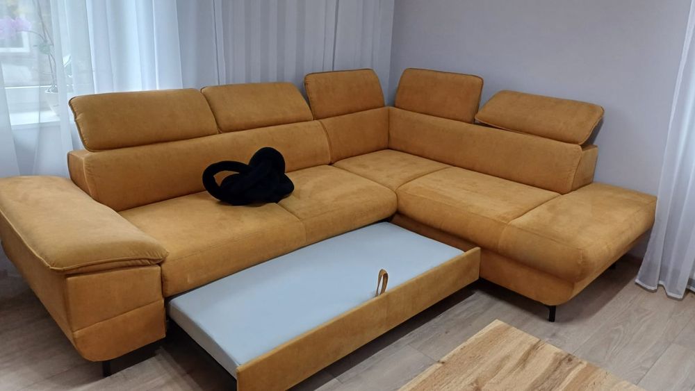 Narożnik z funkcją spania