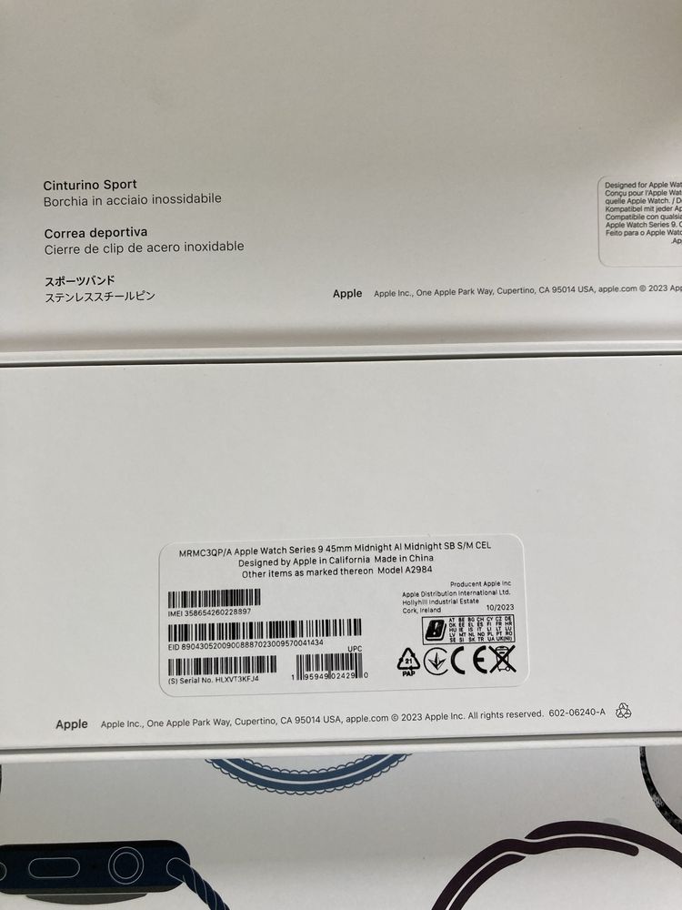 Apple Watch 9 45mm Cellular Nowy