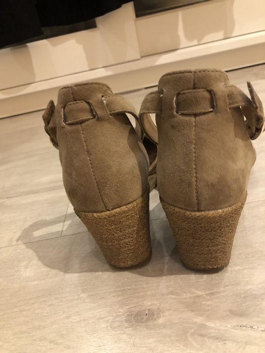 Buty skórzane espadryle Lasocki - 38