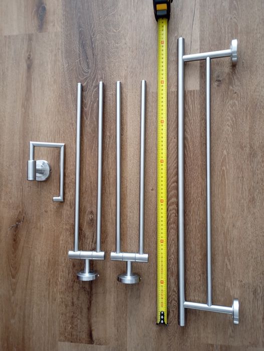 Toalheiros em Inox escovado