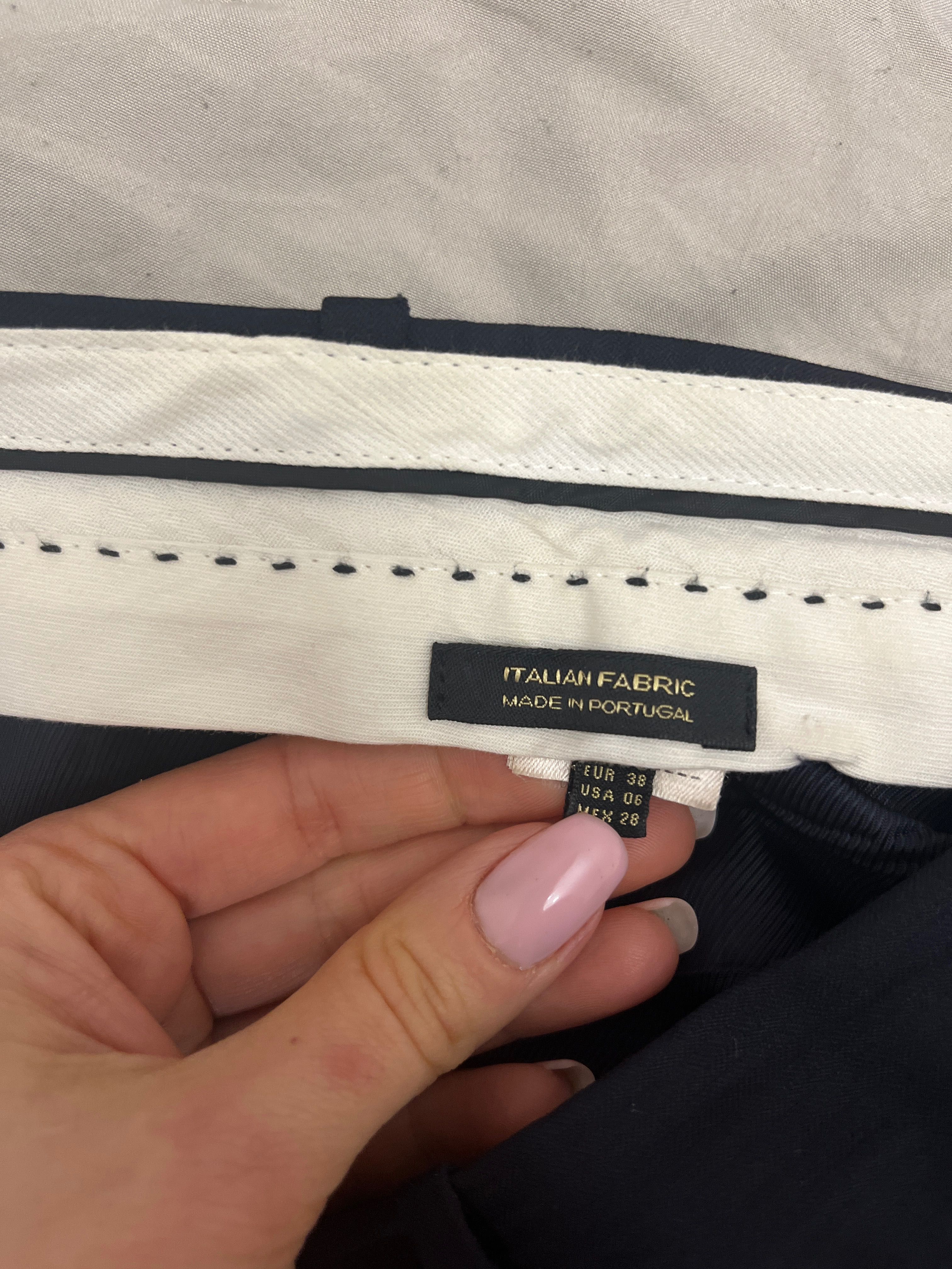 Spodnie garniturowe Massimo Dutti wełna 38