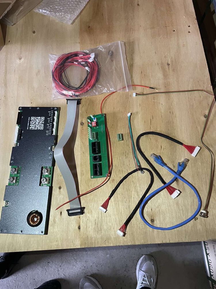 BMS плата JK-PB2A16S20P 200А балансовий струм 2А з LCD екраном 4,3 дюй