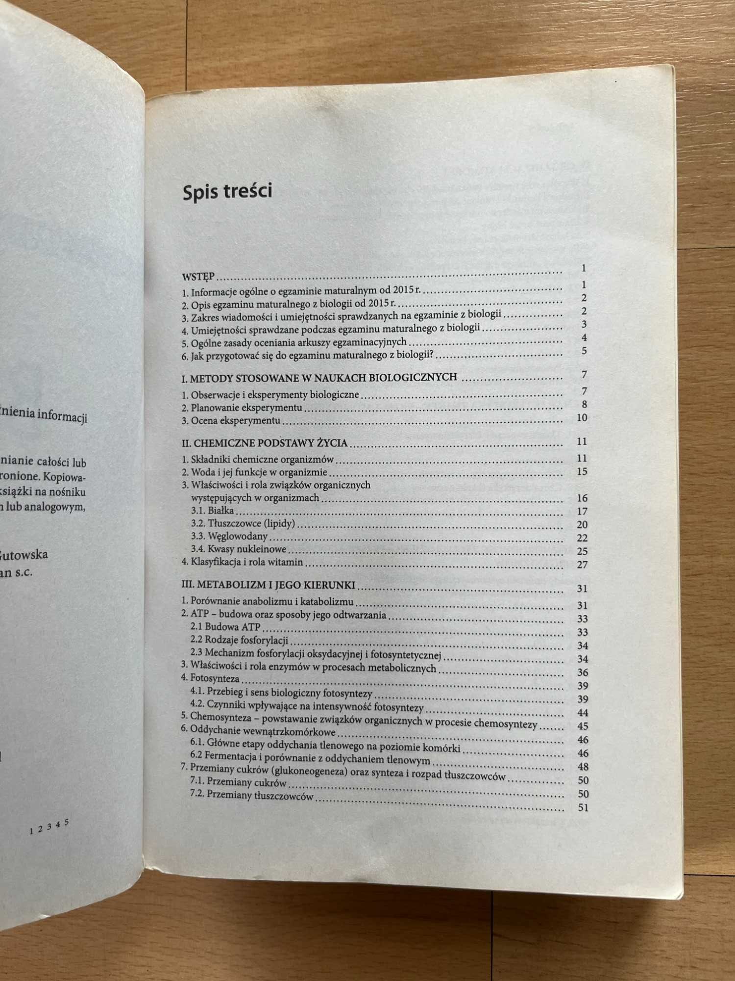 Vademecum maturzysty BIOLOGIA