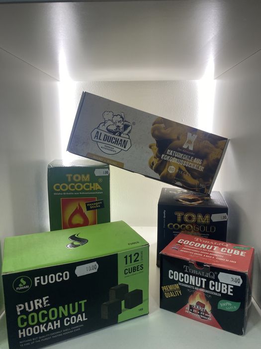 Carvão para shisha
