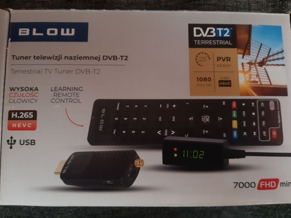 Dekoder dvb-t2 Blow 7000/mini