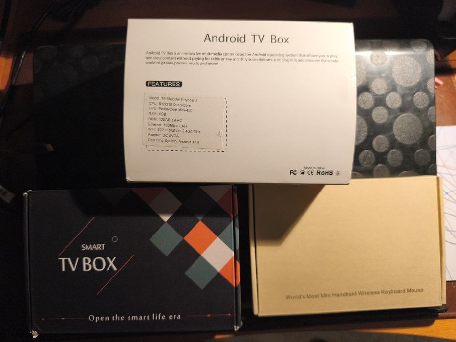 Box Android - Tictid T8 Max