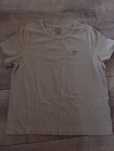 Bezowy t shirt  damski