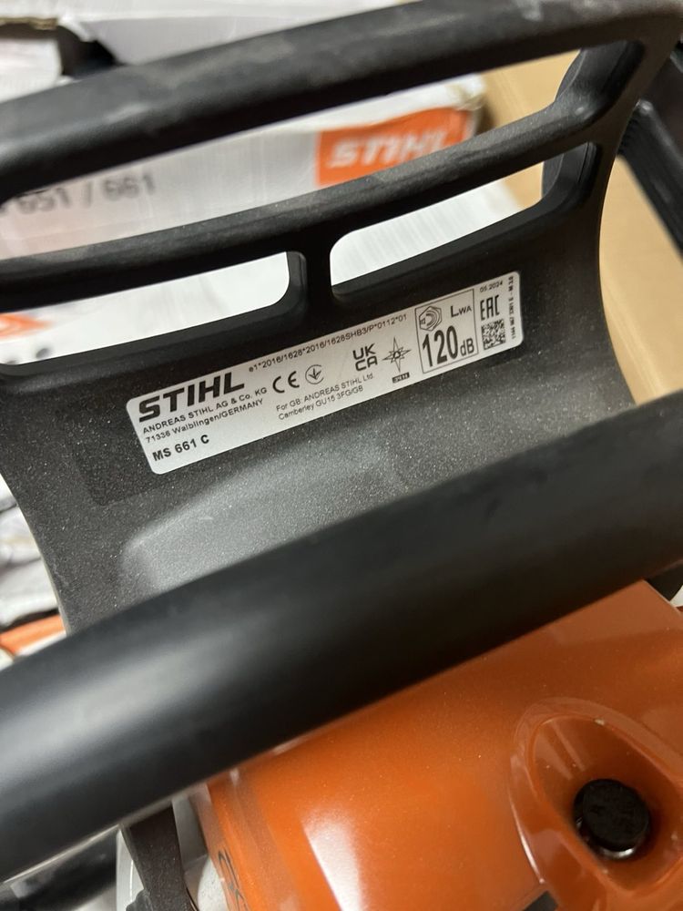Бензопила STIHL MS 661 C-M, 50 см нова