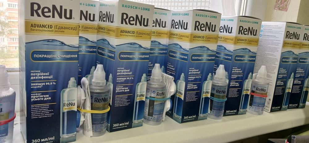 Розчин для контактних лінз Renu advanced 100мл