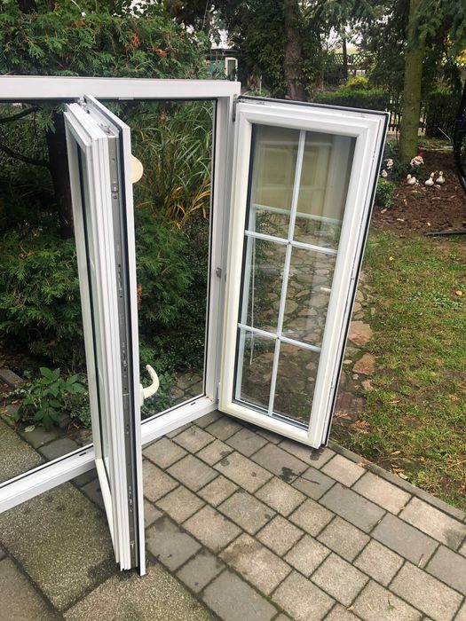 z demontażu okno pcv, 138wysx168szer