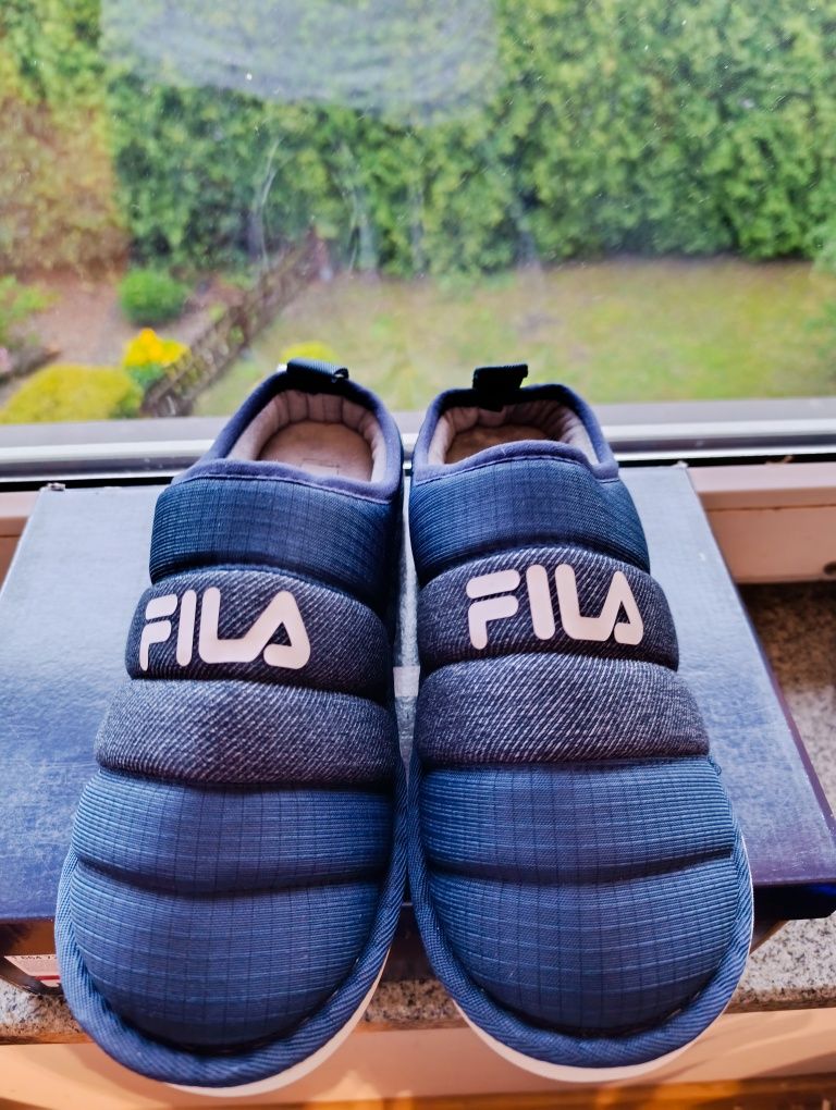 Kapcie granatowe męskie Fila rozmiar 41