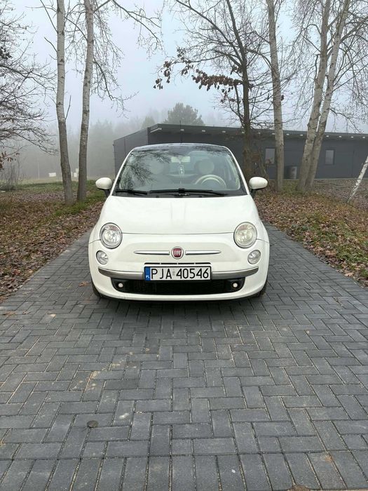 Fiat 500*Biały*Zadbany*Szyberdach*Klima