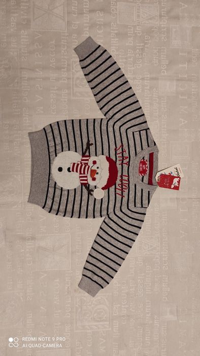 Новый свитер 1,5-2 года, джемпер, кофта р. 86-92