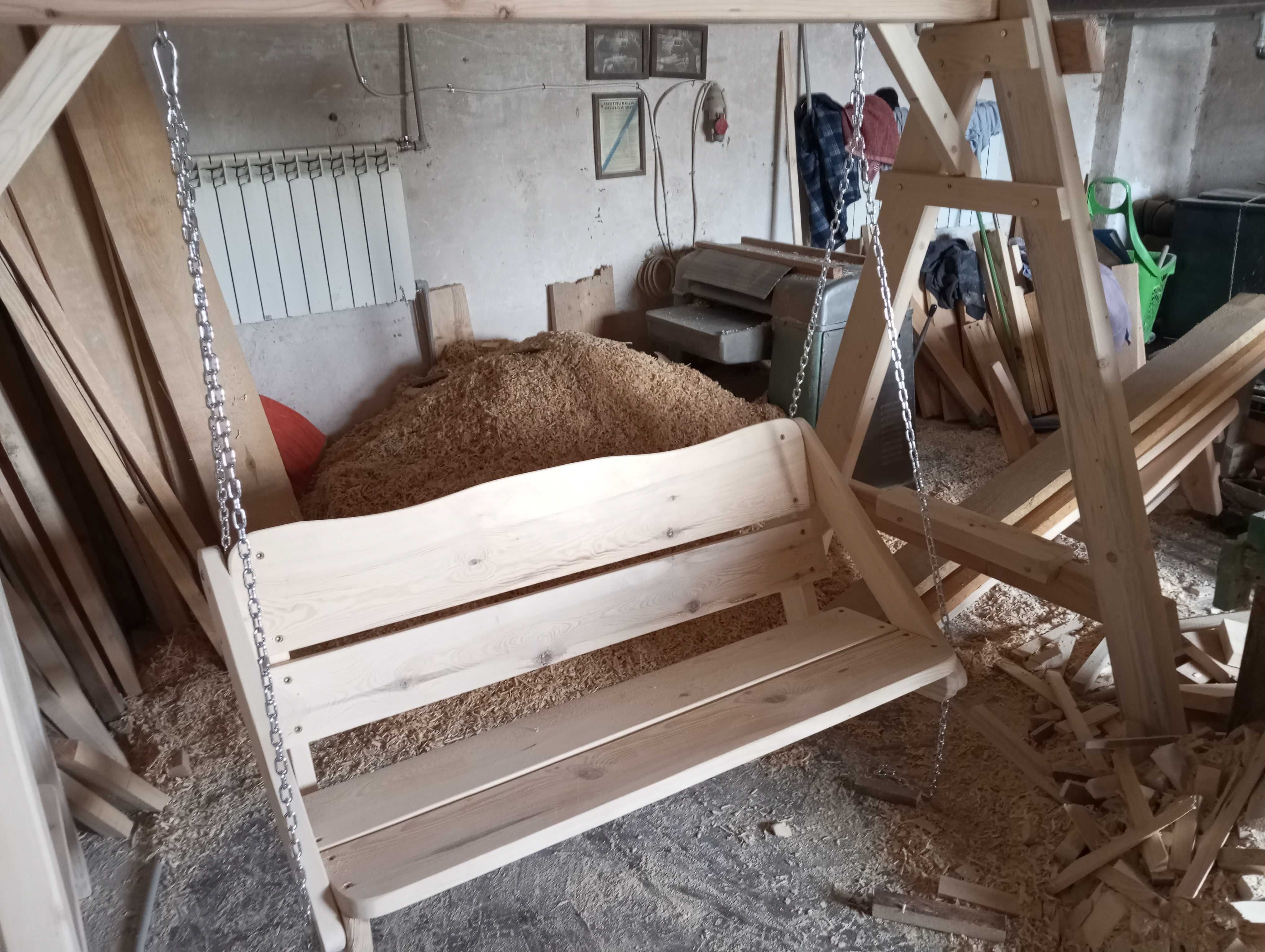 bujaczka , huśtawka  akcesoria do ogrodu