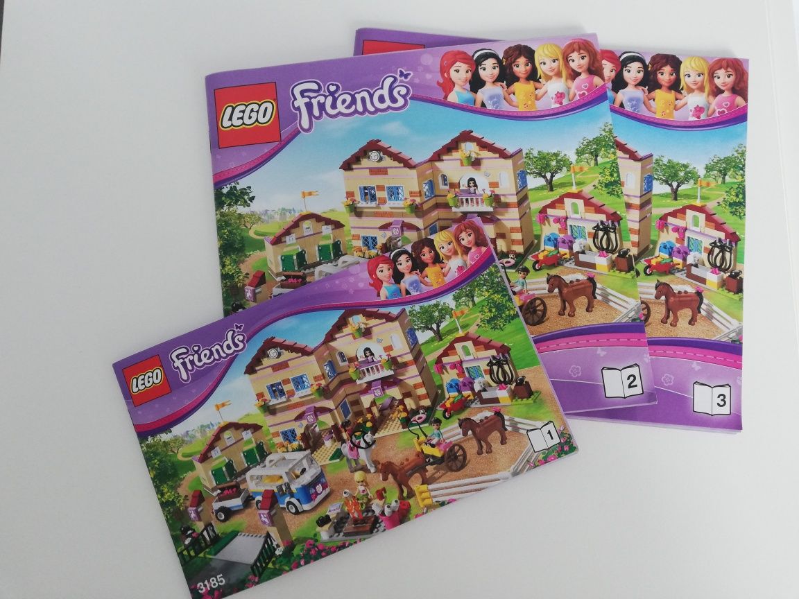 LEGO friends obóz jazdy konnej 3185 + bonusowe zestawy