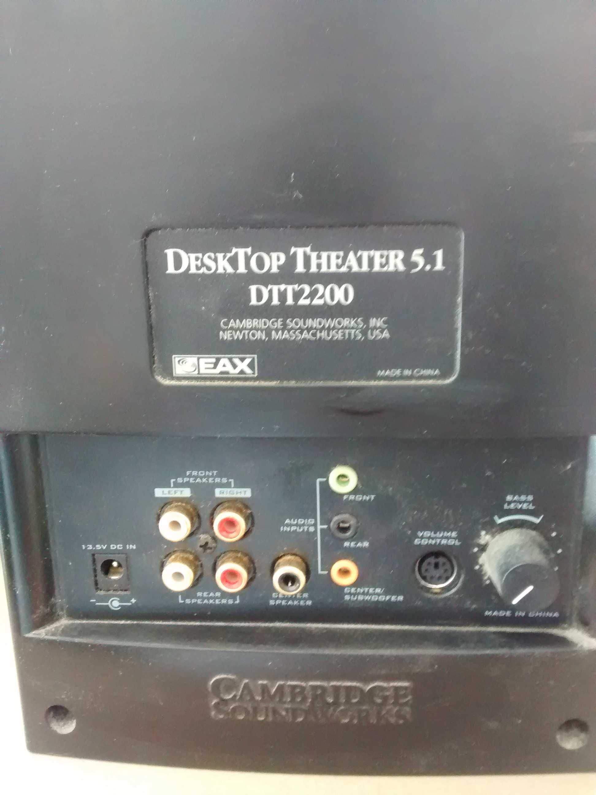 Cambridge Soundworks Creative Desktop Theater 5.1 DTT2200