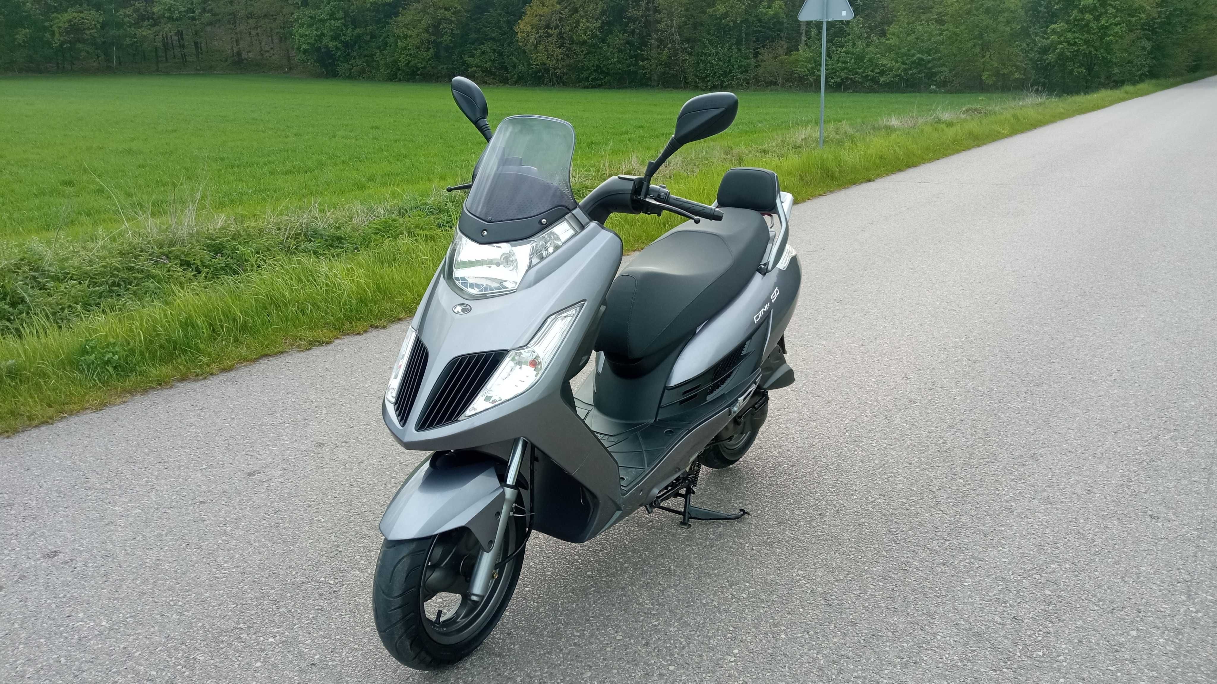 KYMCO DINK II poj.49 Stan techniczny wizualny wzorowy. Śliczny wygląd