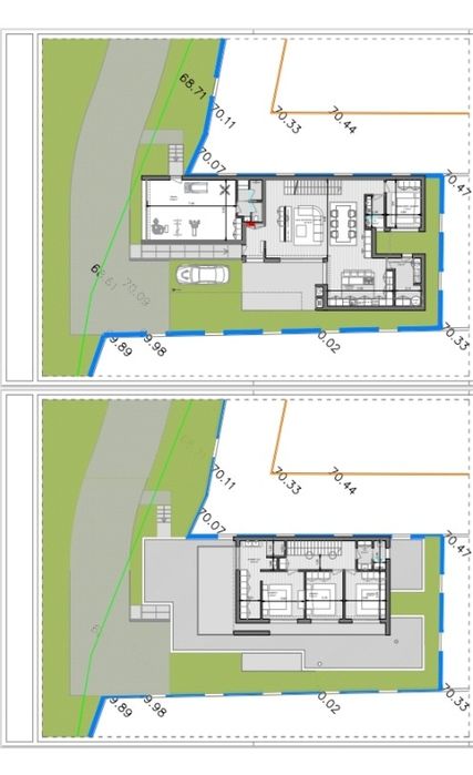 Terreno com projecto aprovado a 10 minutos do Centro