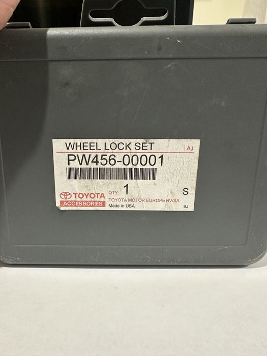 Секретні гайки toyota