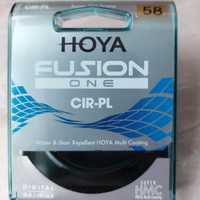 Продам  поляризационный светофильтр HOYA FUSION ONE CIR-PL 58мм