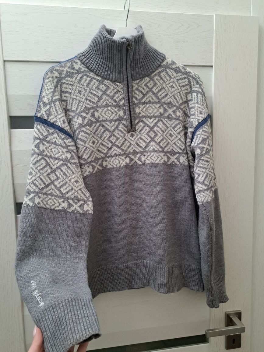 Vikafjell Vilter wełniany sweter 50% wool M