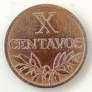 Moedas de X e XX centavos, cerca  9.000 moedas todas datas 1942 a 1979