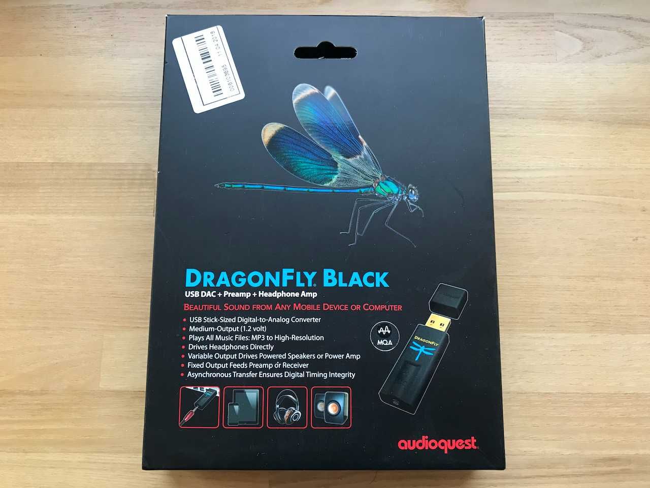 ЦАП AudioQuest Dragonfly DAC Black