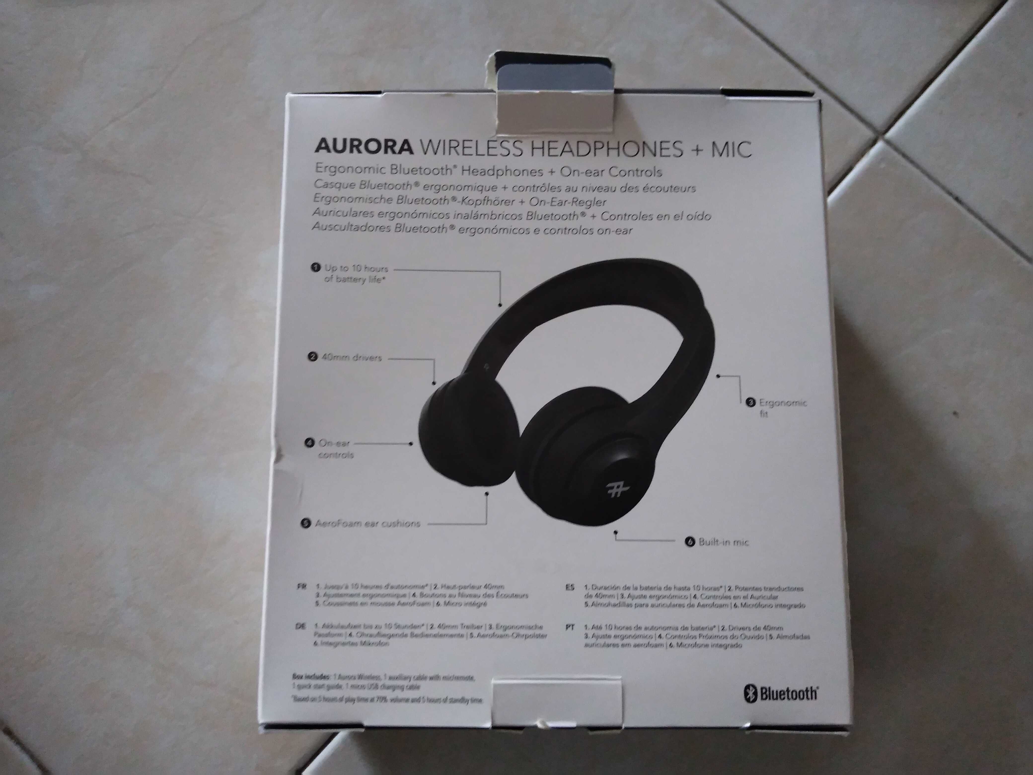 Headphones,auscultadores wireless todos c/Mic Novos( Ler descriçao)