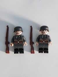 10 Figurek żołnierza niemieckiego z bronią ww2 komp. Lego, Cobi