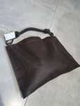 Torebka Tote bag shopper czekoladowa Cholewiński skóra naturalna